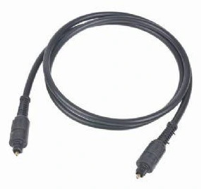 Cable Optical Toslink 2m Black