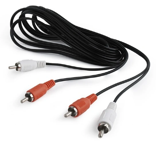 Cable Audio 2xRCA to 2xRCA M/M 1.8m Gembird