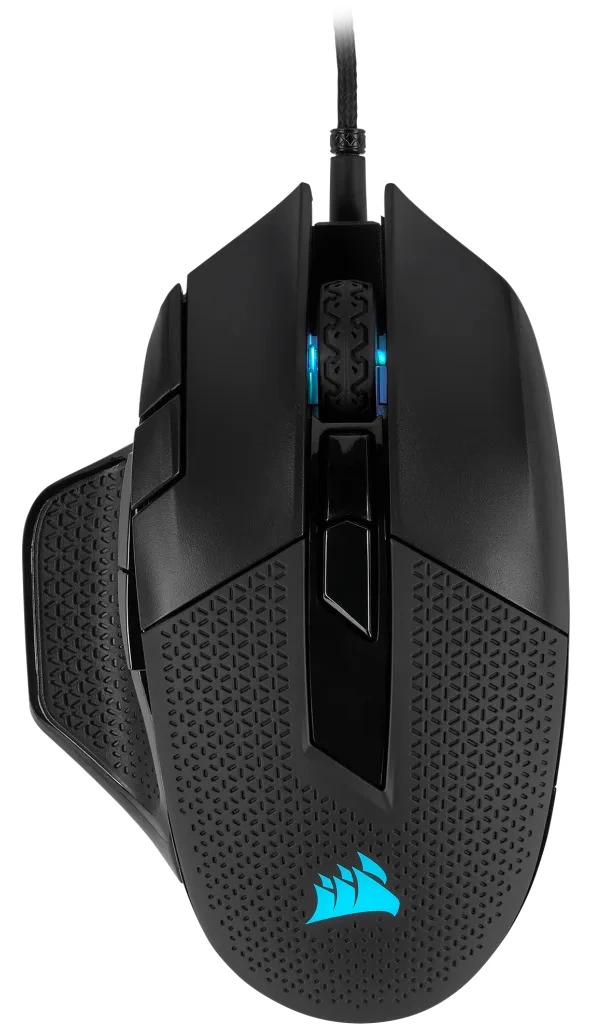 Mouse Corsair Night Sword RGB Tunable FPS/MOBA Gaming