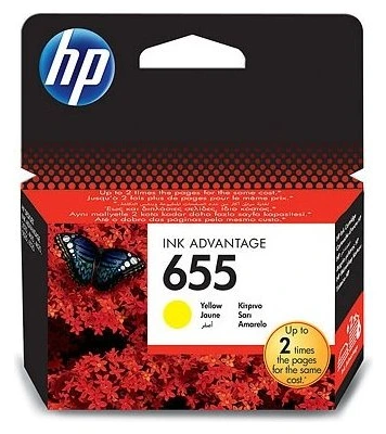 Cart. HP DJ 655 Yellow 3525/4615/4625/5525/6525
