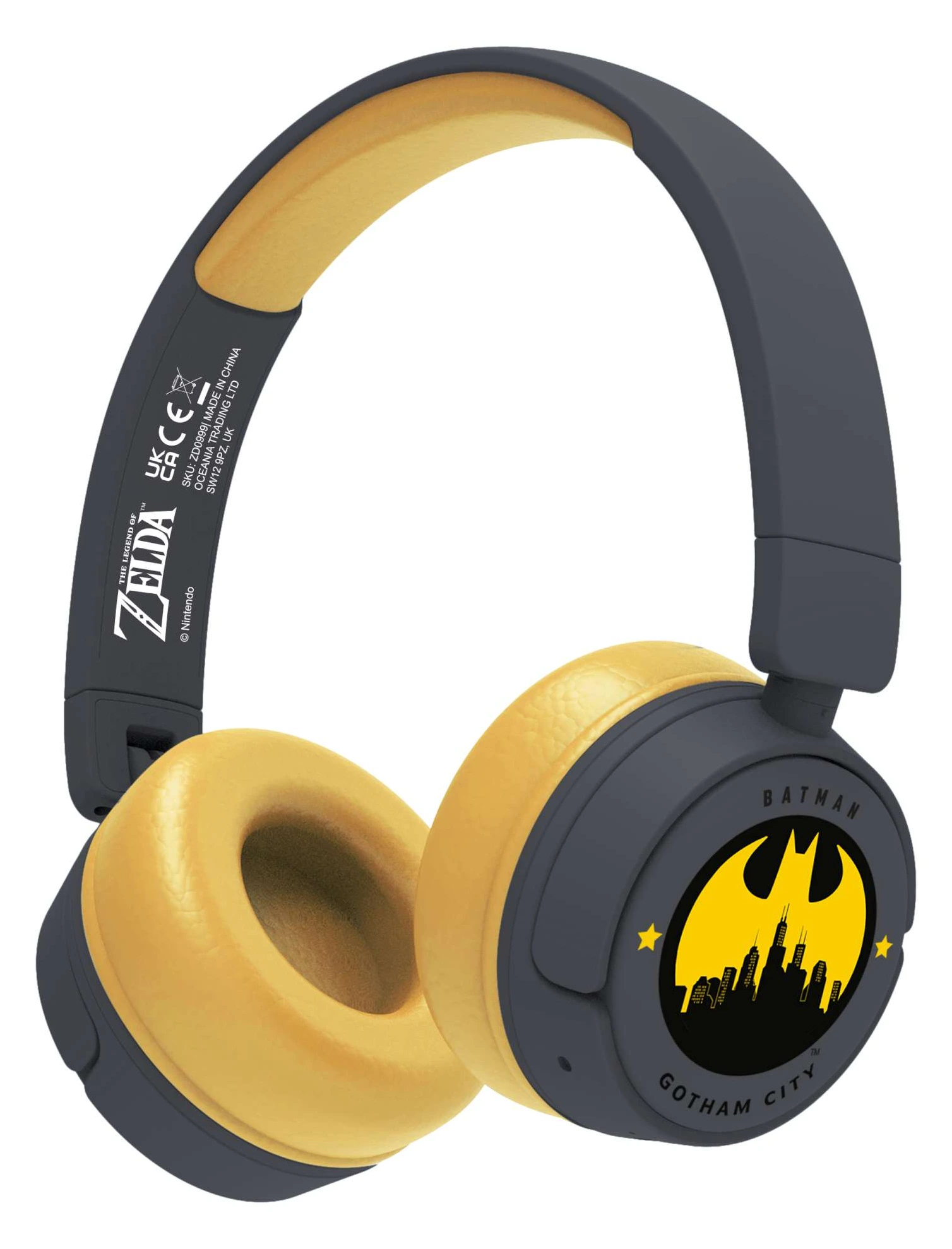Headphones OTL Kids Bluetooth Batman Gotham City