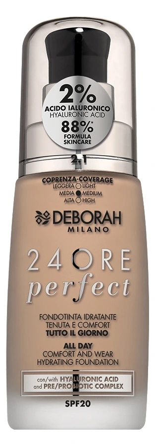 DEBORAH MILANO 24 Ore Perfect течна пудра 2.1