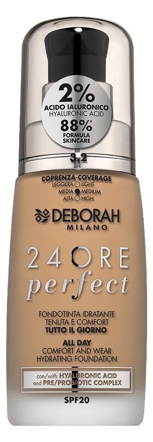 DEBORAH MILANO 24 Ore Perfect течна пудра 3.2