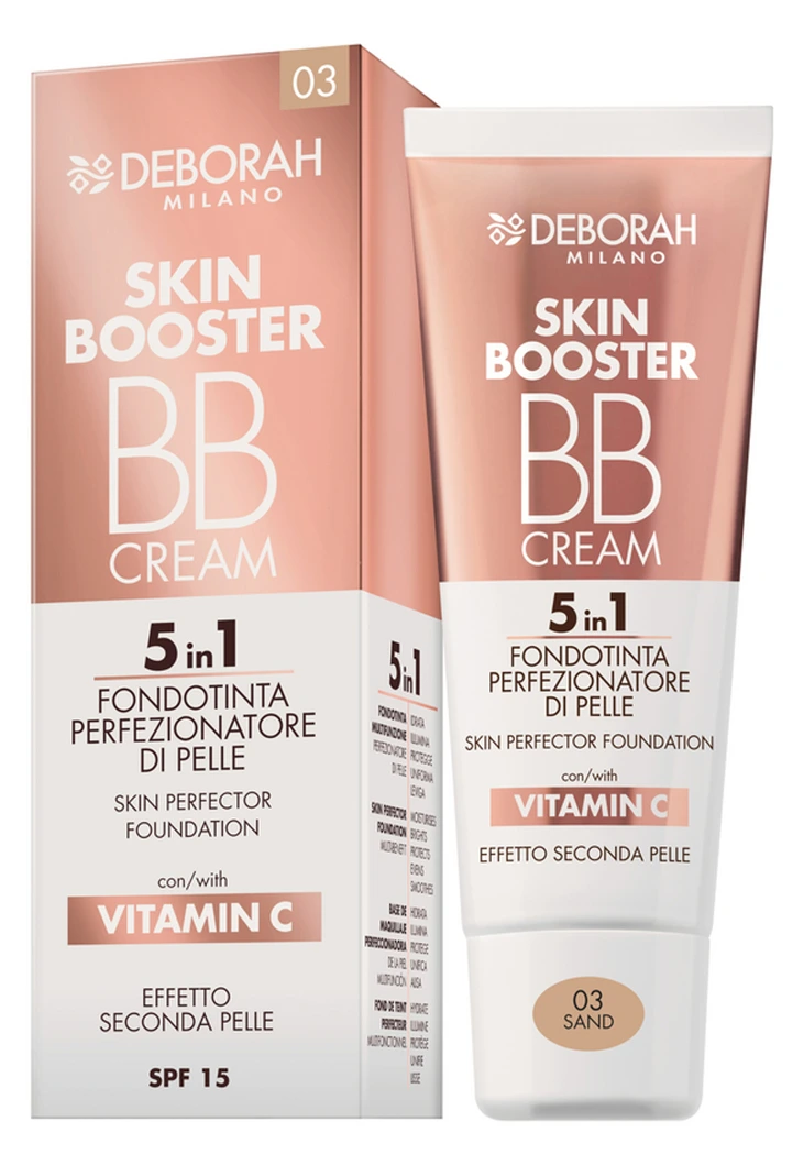 DEBORAH Milano Skin Booster BB 5in1 тонирана крема за лице 30мл - 03