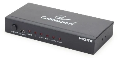 HDMI Interface Spliter 4 Ports w/Signal Amplifier Cablexpert v1.4