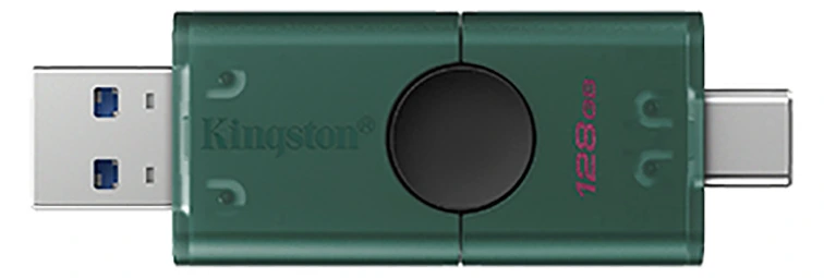 USB Drive 128GB Kingston DataTraveler Duo USB 3.2 Gen 1/Type-C