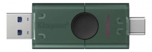 USB Drive 256GB Kingston DataTraveler Duo USB 3.2 Gen 1/Type-C