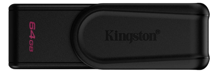 Kingston 64GB USB 3.2 Gen1 DataTraveler Exodia S Black