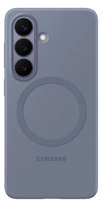Samsung Case for Galaxy S26 Silicone Magnet Blue Violet