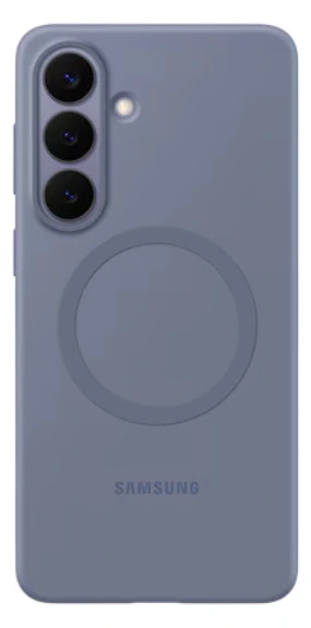Samsung Case for Galaxy S26 Plus Silicone Magnet Blue Violet