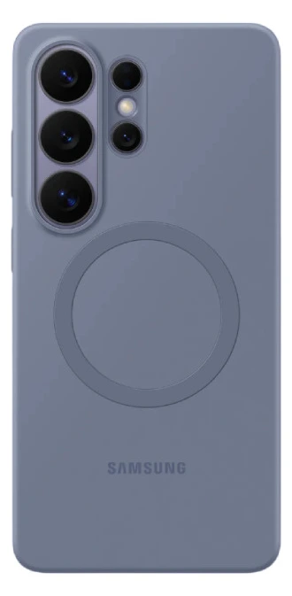 Samsung Case for Galaxy S26 Ultra Silicone Magnet Blue Violet