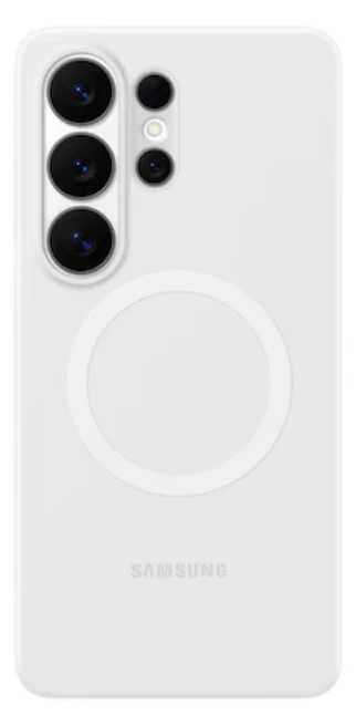 Samsung Case for Galaxy S26 Ultra Silicone Magnet White