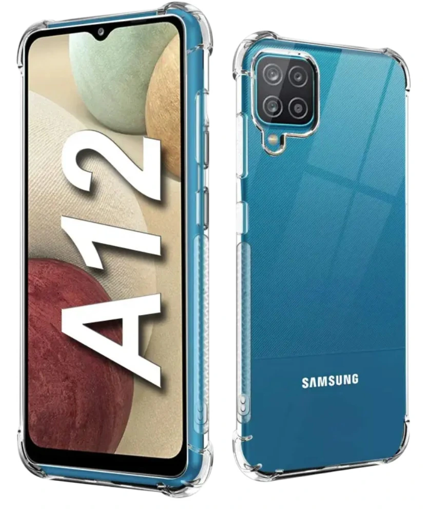 Samsung Case for Galaxy A12 Silicone Transparent