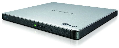 DVD RW +/- LG External USB 2.0 Silver GP57ES40 Slim w/M-Disk Support