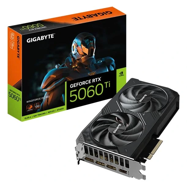 Gigabyte GeForce RTX 5060 Ti WINDFORCE OC 16GB GDDR7 HDMI/3xDP/DX12U/PCIe 5.0