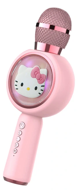 Microphone Bluetooth Karaoke OTL - NEW Hello Kitty Popsing LED