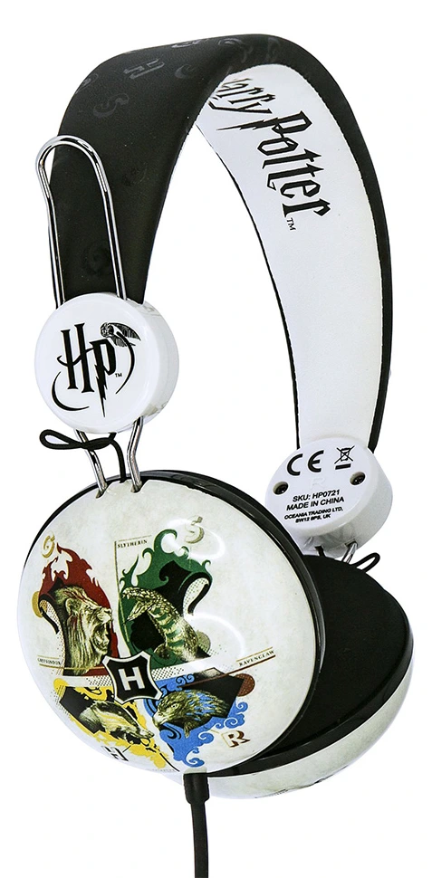 Headphones OTL Teen Harry Potter Hogwarts Crest Dome