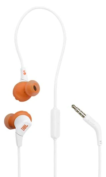 Earphones JBL Endurance RUN 3 Wired White