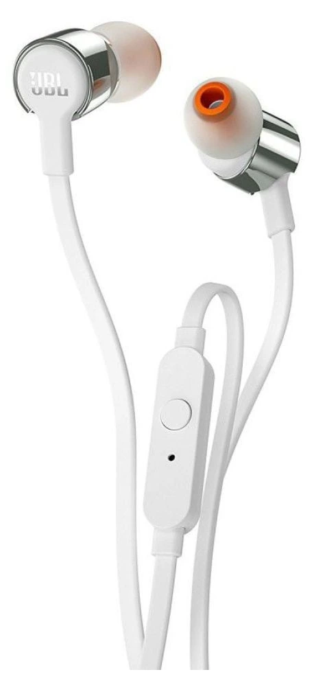 Earphones JBL T290 w/microphone Gray