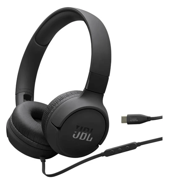 Headphones JBL Tune 520C USB Type-C Black