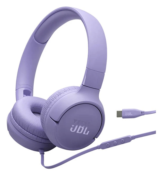 Headphones JBL Tune 520C USB Type-C Purple