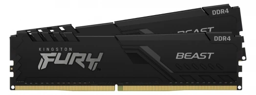 DIMM 64GB DDR4 3200MHz Kingston Fury Beast Kit CL16 (2x32)