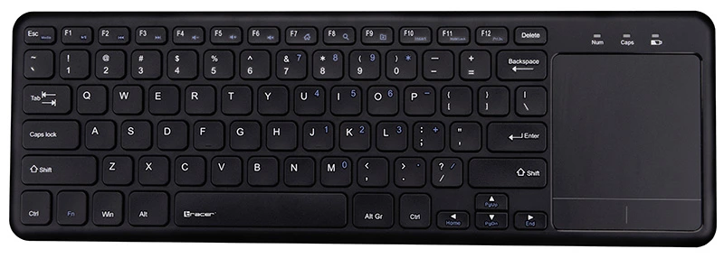 Keyboard Tracer Smart Wireless w/Touchpad