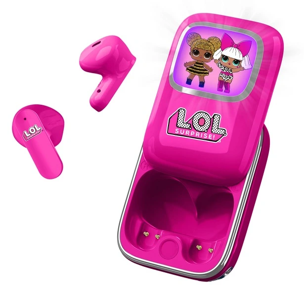 Earbuds Bluetooth OTL Slide - L.O.L. Surprise! Hot Pink