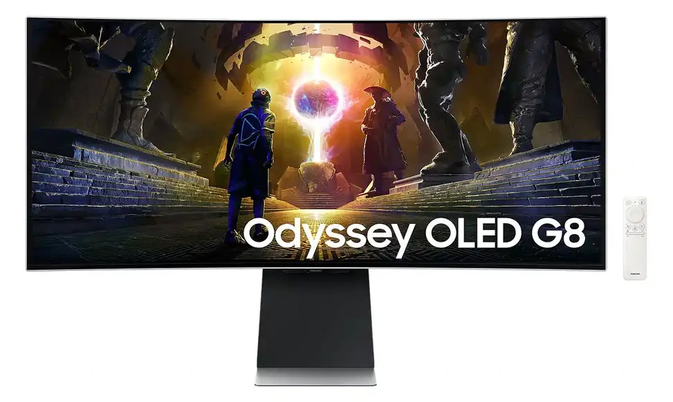 Monitor 34" Samsung LS34DG850SUXDU Odyssey G8 OLED UWQHD 3440 x 1440,HDMI,DP,HDR10, 175Hz