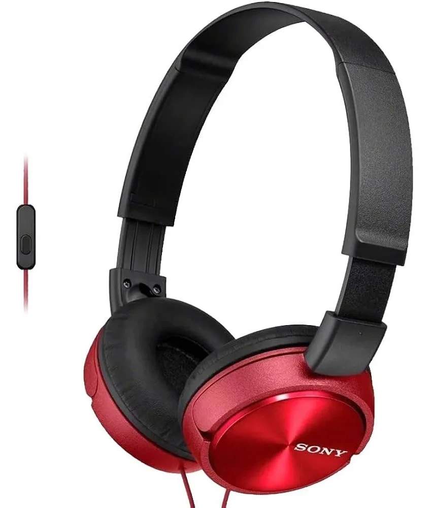 Headphones Sony MDR-ZX310APR w/Microphone Red