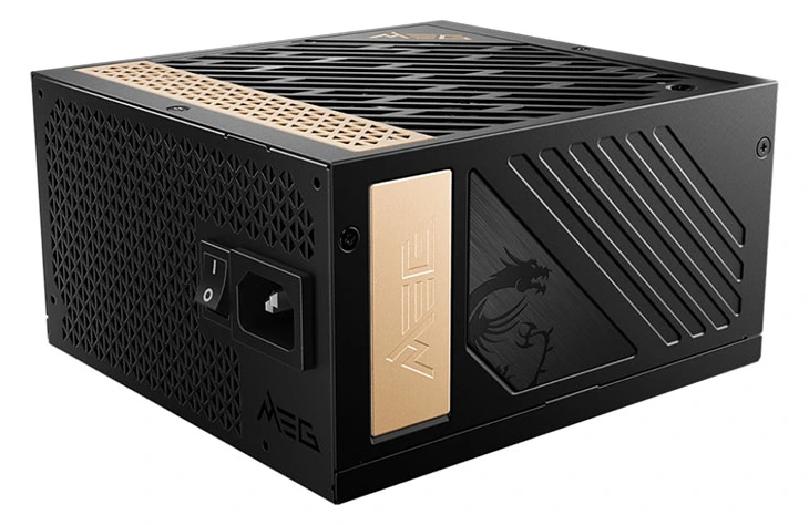 PSU 1300W MSI MEG Ai1300P PCIE5 80 PLUS Platinum Modular 12VHPWR