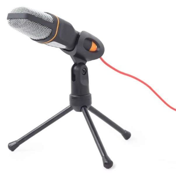 Microphone Gembird MIC-D-03 Desktop Black w/Tripod