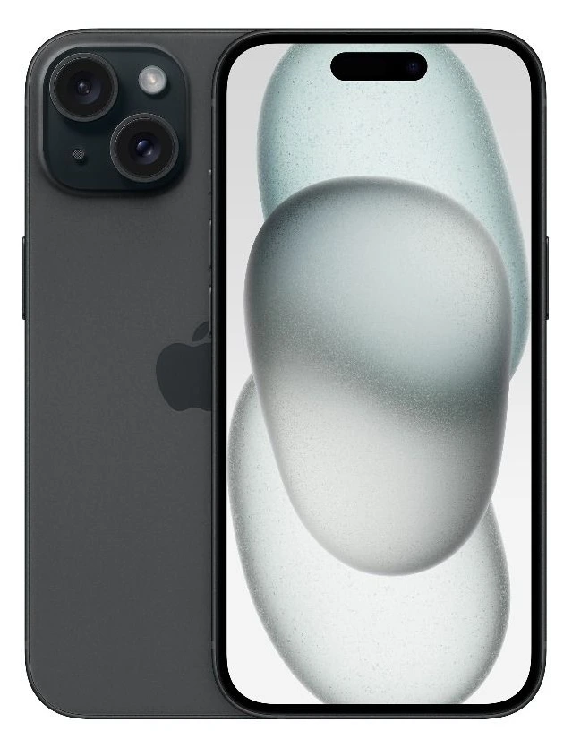 Паметен телефон Apple iPhone 15 128GB Black