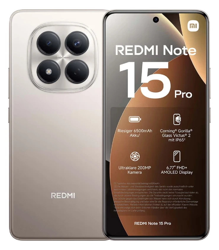 Xiaomi Redmi Note 15 Pro 12/512 Titan