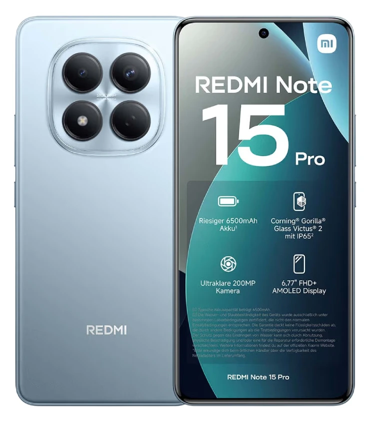 Xiaomi Redmi Note 15 Pro 12/512 Blue