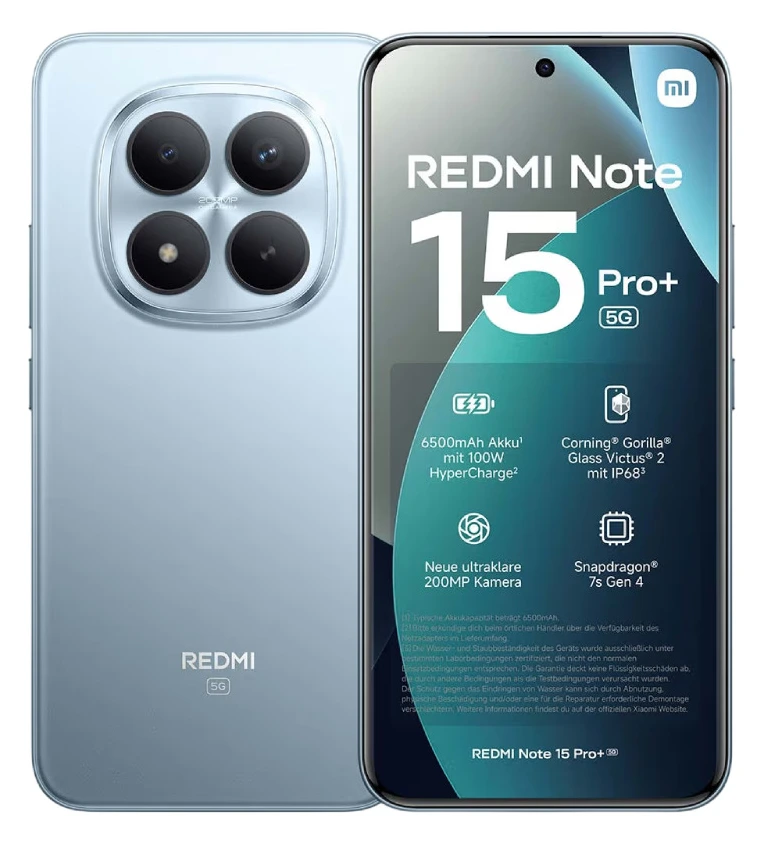 Xiaomi Redmi Note 15 Pro+5G 12/512 Blue