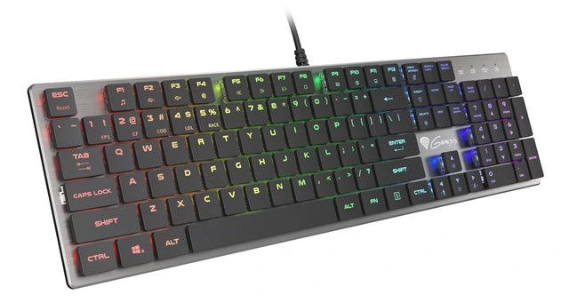 Тастатура Keyboard Genesis Gaming Thor 420 Mechanical Content Slim Blue Switch RGB Backlight