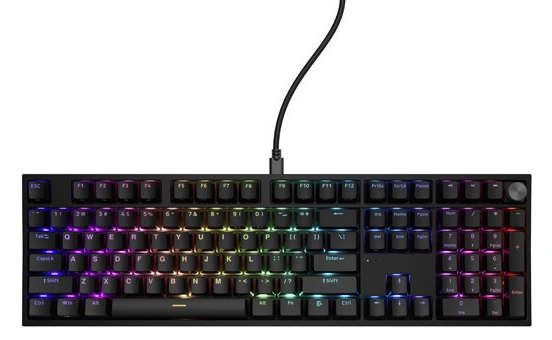 Тастатура Keyboard Genesis Gaming Thor 404 Hot Swap Mechanical Gateron Yellow Pro Switch Black