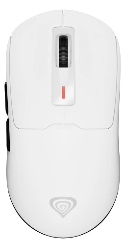 Mouse Genesis Wireless Gaming Zircon 660 12000DPI RGB White