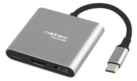 Adapter USB Type-C to 4K HDMI + USB A + USB C PD Natec