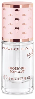 NAJ OLEARI Glossy Gel завршен лак со сјаен ефект
