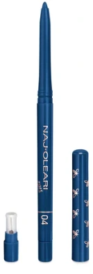 NAJ OLEARI Irresistible Eyeliner&Kajal молив за очи - pearly midnight blue