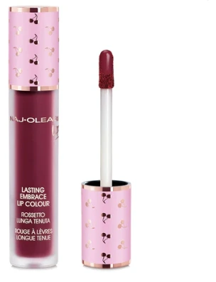 NAJ OLEARI Lasting Embrace течен кармин за усни - dark burgundy