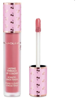 NAJ OLEARI Lasting Embrace течен кармин за усни - lychee pink