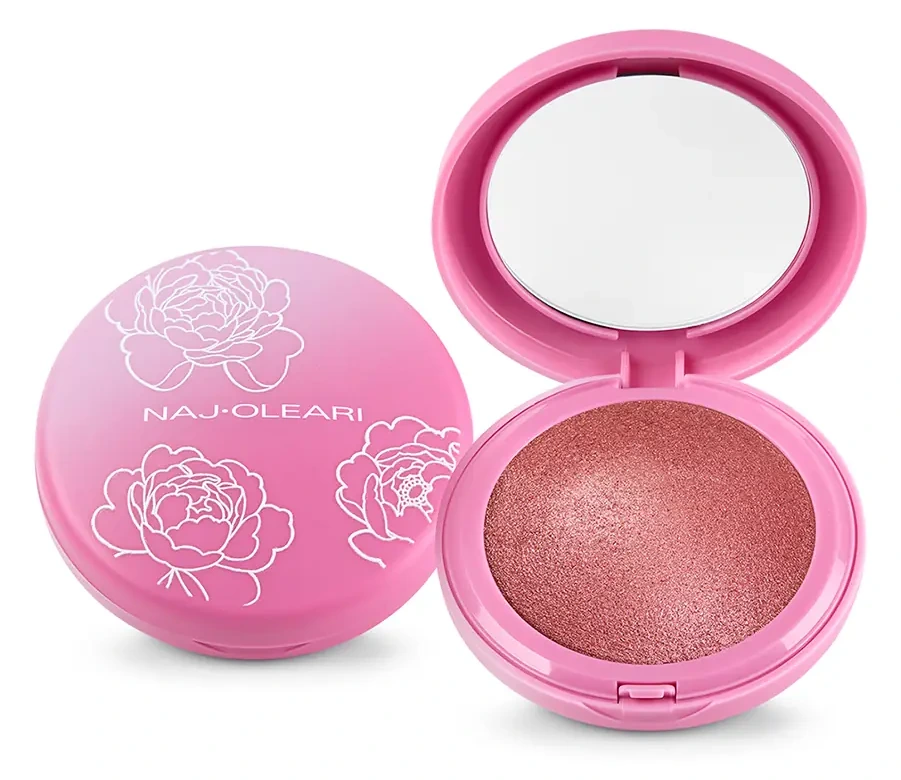 NAJ OLEARI Shade&Shine Luminous руменило за лице со светки - SUN KISSED COPPER