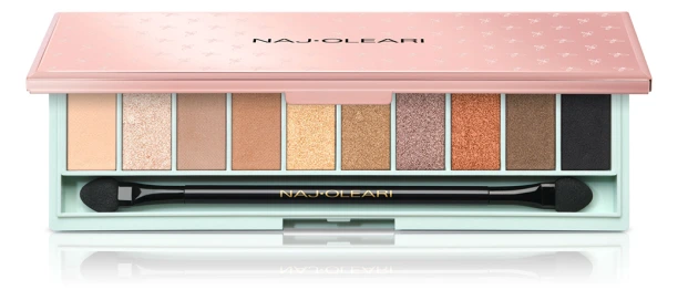NAJ OLEARI Wonder Look Eyeshadow палета сенки - nude tones