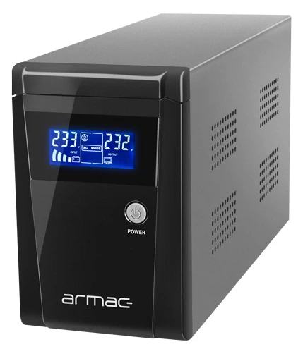 UPS Armac Office 1000VA 650W 230V, 3xSchuko/ LCD/Metal Case