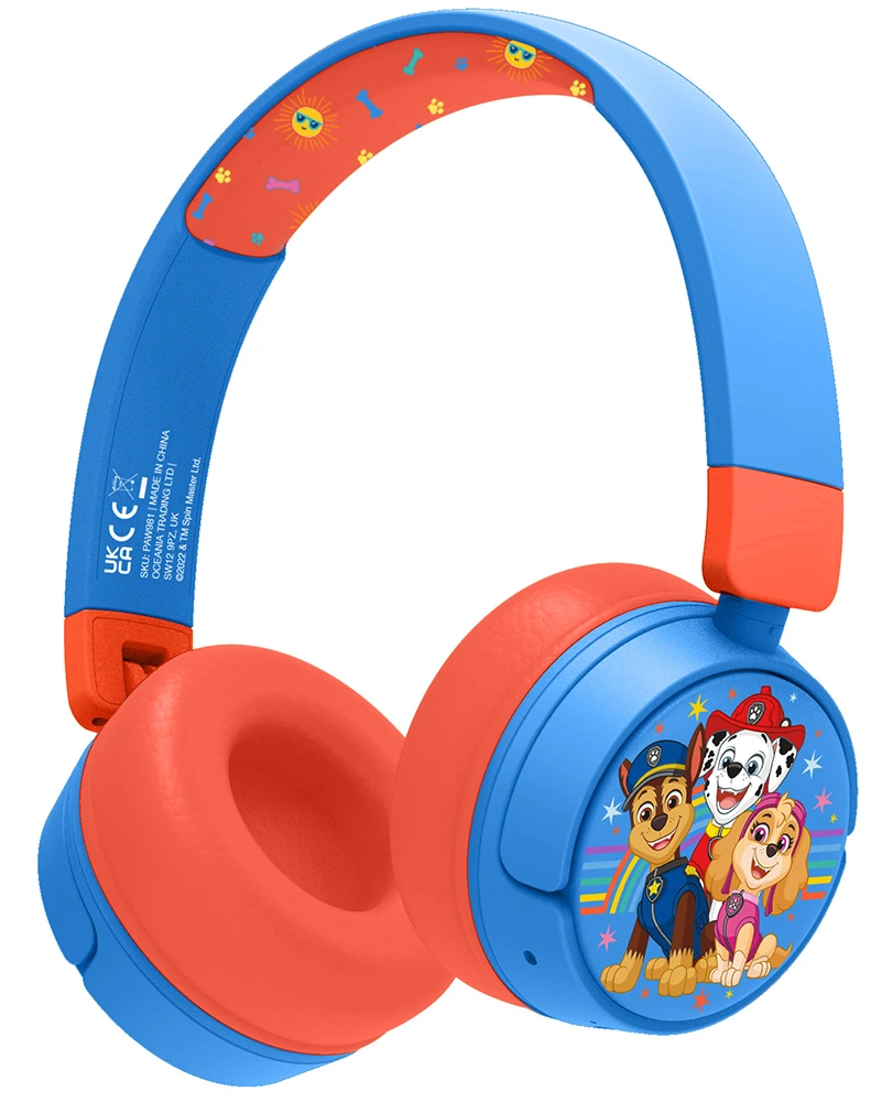 Headphones OTL Kids Paw Patrol Bluetooth Blue/Red
