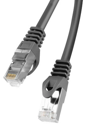 NATEC Patch Cable FTP 1.5m Cat6 Black Lanberg