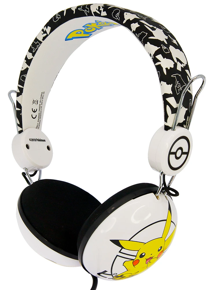Headphones OTL Teen Pokemon Japanese Pikachu Black